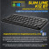 клавиатура беспроводная JETACCESS SLIM LINE K12 BT, Bluetooth, черный