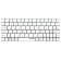клавиатура беспроводная JETACCESS SLIM LINE K7 BT, Bluetooth, белый