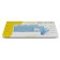комплект клавиатура+мышь JETACCESS SMART LINE KM39 W, белый-синий, беспроводная