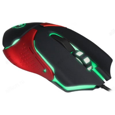 Мышь игровая JETACCESS PANTEON MS67 черно-красная-2