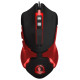 Мышь игровая JETACCESS PANTEON MS67 черно-красная