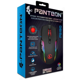 Мышь игровая JETACCESS PANTEON PS150, черная 200-6400/12400DPI-4