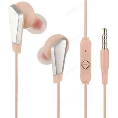 Проводные наушники Jiayu JY-374, розовый