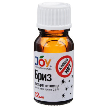 Препарат от клещей JOY Бриз 12мл для обработки территории 189-077-1