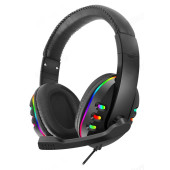 Гарнитура проводная игровая KADUM G14 (3.5 мм/USB) черная Гарнитура проводная игровая KADUM G14 (3.5 мм/USB) черная
