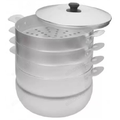 Мантоварка алюминиевая Калитва 18063 6л/3диска-1