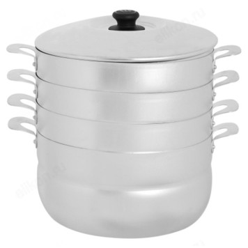 Мантоварка алюминиевая Калитва 18063 6л/3диска-4