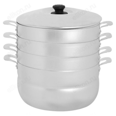 Мантоварка алюминиевая Калитва 18063 6л/3диска-5