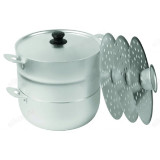 Мантоварка алюминиевая Калитва 4,5л/3диска