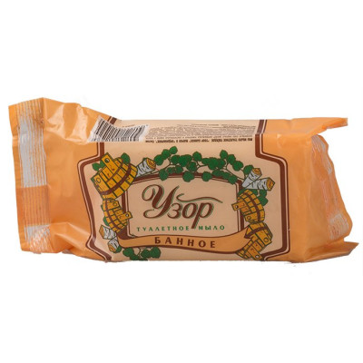 Мыло туалетное Банное 200г СЖК-1