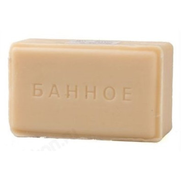 Мыло туалетное Банное 200г СЖК