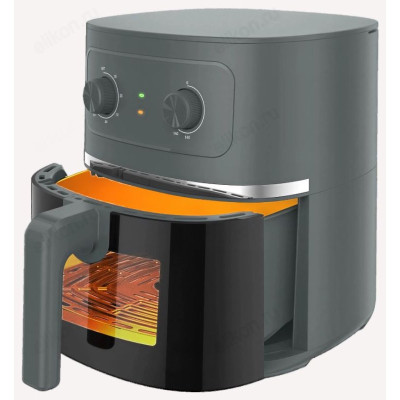 Аэрогриль-мультипечь KELLI 5л KL-1710 серый-1