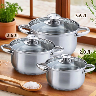 Набор посуды KELLI KL-4201 6 пред.