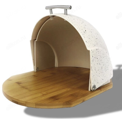 Хлебница KELLI KL-2143 пластик,бамбук-2