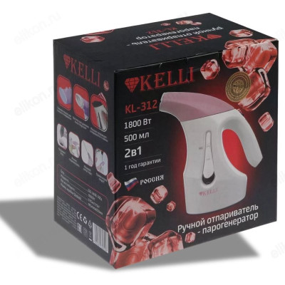 Отпариватель ручной KELLI КL-312 розовый-2
