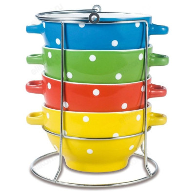 Набор супниц KELLI KL-384 керамика 4 шт.