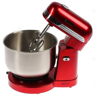 Миксер планетарный KELLI KL-5071Красный-1