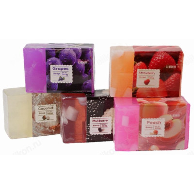 Мыло парфюмир.ФРУКТОВОЕ 200г 0033/0064/0026/0002/0057