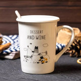 Кружка с крышкой и ложечкой PM-005/038/065