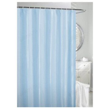 Шторка для ванной 180*180см голубая 005747