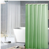 Шторка для ванной 180*180см зеленая 005748