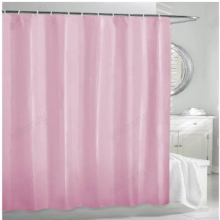 Шторка для ванной 180*180см розовая 005806