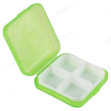 Таблетница, 4 секции 6.8х6.8х2.6см 007748