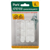 Крючки самоклеящиеся 008171, 6 шт