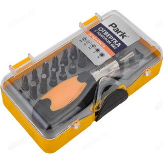 Отвертка с набором бит Park 008605-1