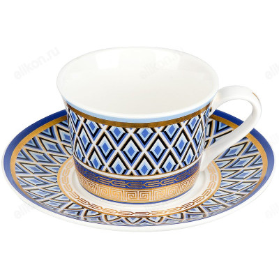 Набор чайный Golden Blue 12пр 200мл фарфор 0200180-2