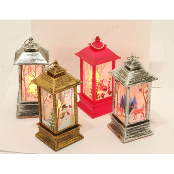 Сувенир фонарик с картинками №034