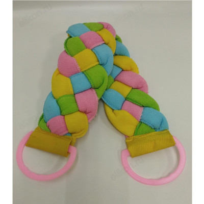 Мочалка банная косичка-1