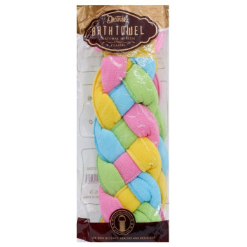 Мочалка банная косичка-2