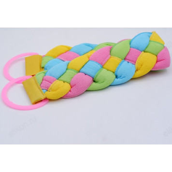 Мочалка банная косичка