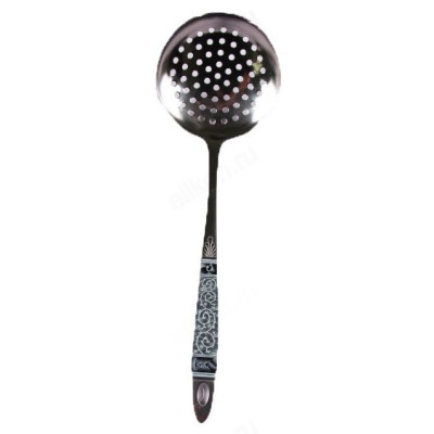 Половник-шумовка 33см 16577-2 синий узор