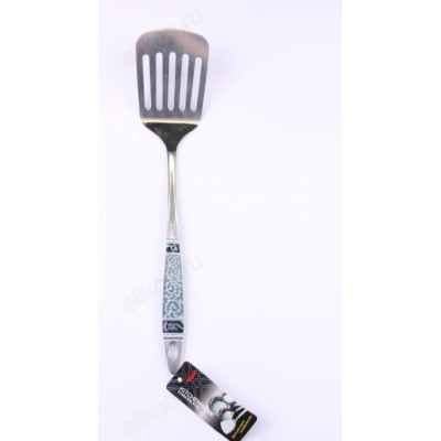 Лопатка с прорезями 34см 16577-5 синий узор