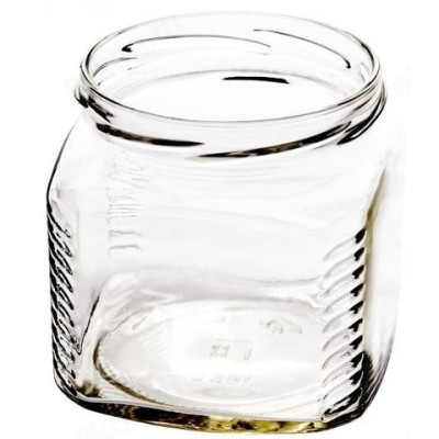 Банка стекло 0,39 л кубик 28шт-1