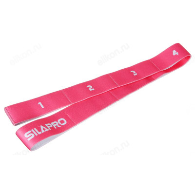 Эспандер-лента SILAPRO 093-012, с 8 захватами, 90x4см, сопр. 7-10кг, 2 цвета-1