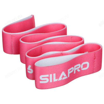 Эспандер-лента SILAPRO 093-012, с 8 захватами, 90x4см, сопр. 7-10кг, 2 цвета-2