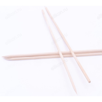 Шампур дерево 40см*6мм крат100шт