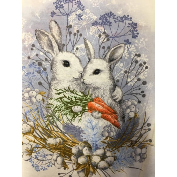 Полотенце льняное рогожка 45*60см*10шт-3