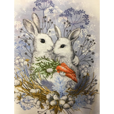 Полотенце льняное рогожка 45*60см*10шт-3