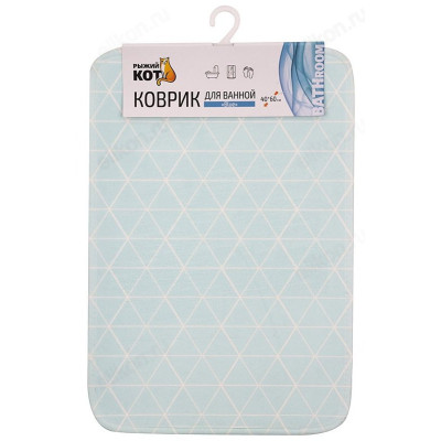 Коврик для ванной с принтом 