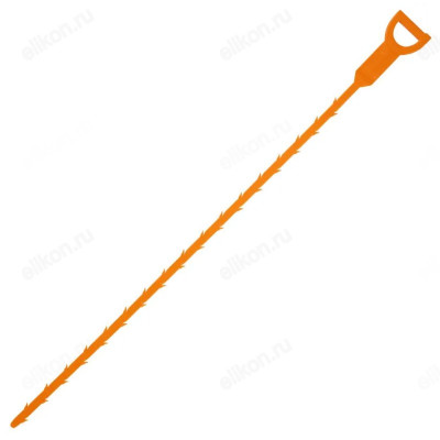 Трос для прочистки труб для раковины 50см 103718 пластик