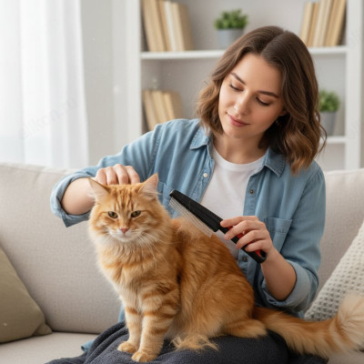 Расческа для животных односторонняя 18см 104137-2