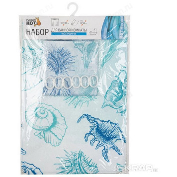 Набор для ванной комнаты Ракушки 2пр 104498-2