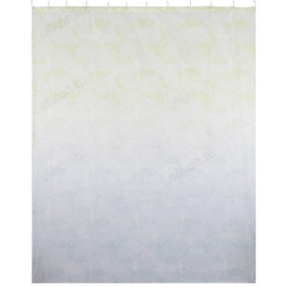 Шторка для ванной 180*160см Листья 104966