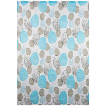 Шторка для ванной 180*160см Шарики 104970