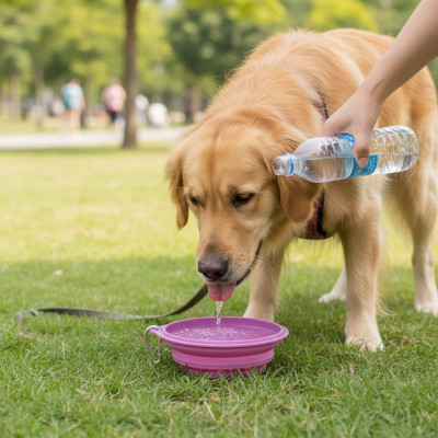 Миска складная дорожная для животных 105316-4