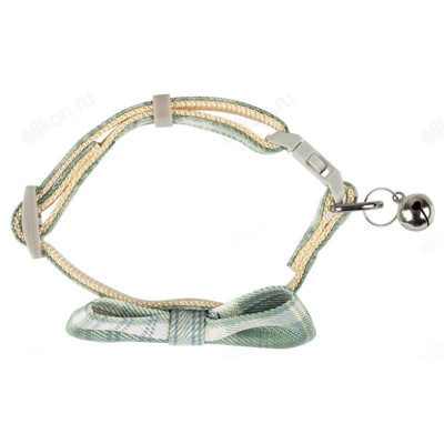 Ошейник с бантиком и колокольчиком 105317-2